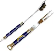NFL San Diego Chargers Barbeque Fork and Grill Cleaner Set