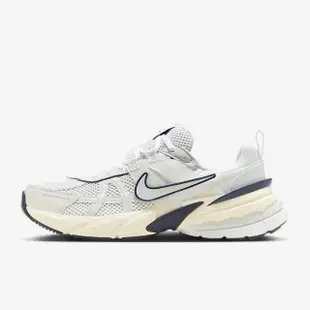 【NIKE 耐吉】休閒鞋 女鞋 運動鞋 老爹鞋 W V2K RUN 米白藍 FD0736-102