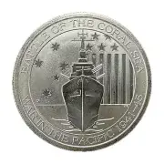 1/2 oz Silver Coral Sea Coin - Battle of the Pacific | Australia 2015