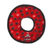 Tuffy No Stuff Ultimate Ring Red Paw 1 Each By Tuffy