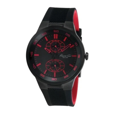 Kenneth Cole New York Men's Watch Analog Silicone 10015289 / KC8033