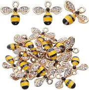 Bee Charms Pendants for Jelwery Bracelet Making