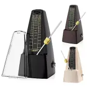 Mechanical Metronome Vintage Music Timer Copper Tempo Piano Guitar for Home Work