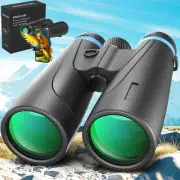 12x50 HD Binoculars for Adults High Powered, Binoculars for Bird Watching wit...
