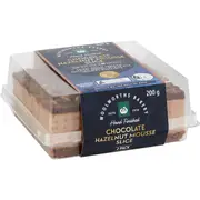 Woolworths Chocolate & Hazelnut Mousse Slice 2 pack