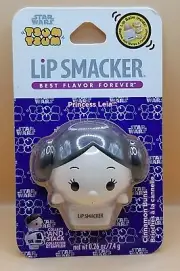 Disney Star Wars Tsum Tsum Princess Leia Lip Smacker Balm Flavor Cinnamon Buns