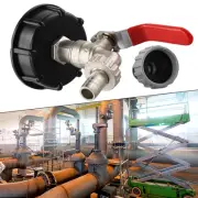 Versatile IBC Tote Tank Valve Drain Adapter for Easy Garden Hose Connection