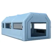 Inflatable Spray Booth 8.5X4.6M Car Paint Tent Filter System 2 Blowers