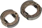 TURRA Motorcycle Front And Rear Brake Shoes amp; Springs Compatible With TY 80 1983-2010 PW80 1977-1982 TY80 Dirt Pit Bike