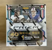 2021 NFL Panini Prizm Mega Box Sealed