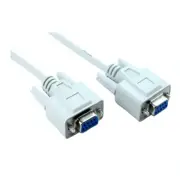 VPOS Printer Cable Rs232 Db09F Db09F Null Modem 2M White