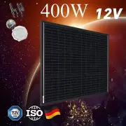 12V 400W Solar Panel Mono Home Fixed Boat Caravan Camping Power Battery Charging