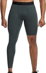 [Generic] Jogging Men and Winter Solid Color Elastic Quick Drying Leggings Sweat Pants Basketball Leggings Fitness Pants Architect Pants Men
