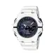 【CASIO G-SHOCK】未來科技感藍牙雙顯休閒運動腕錶-經典白/GA-B001SF-7A/台灣總代理公司貨享一年保固