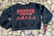 NWT “STRANGER THINGS” SWEATSHIRT-SIZE 5