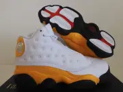 NIKE AIR JORDAN 13 RETRO (PS) WHITE-UNIV RED-DEL SOL SZ 11.5c [DJ3005-167]
