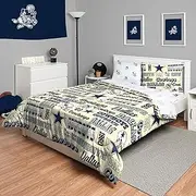 FOCO Philadelphia Eagles NFL Retro Bed in a Bag Comforter Bedding 5 Piece Full Set