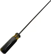 Sztxj 300mm Extra Long Flat Blade Screwdriver 1 Packs Magnetic Screwdriver for Sewing Machine Car Repair Hand Tool DIY