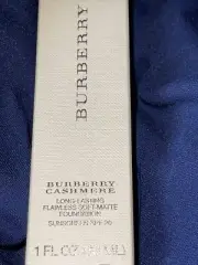Burberry CASHMERE LONG LASTING FLAWLESS MATTE FOUNDATION Liquid DARK SABLE 1 oz