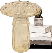 Floral Vase,Mushroom Flower Vases for Centerpieces - Floral Planter Table Decor for Indoor Room Shelf Windowsill Bathroom Living Room Bedroom Office Farmhouse Party