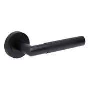 Zanda 75mm Matt Black Vertex Integrated Privacy Set