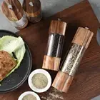 Manual Adjustable Kitchen Tool Salt and Pepper Mill Spice Grinder Sea Salt Jar
