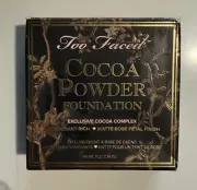 Too Faced Cocoa Powder Foundation Deep Tan 0.38 oz 11g NEW