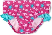 Sterntaler Baby - Girls Badebukser Sealife Swimming Trunks, Magenta, 62-68 EU, Magenta 745, 62-68