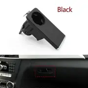 LHD RHD Car Glove Box Handle Cover Lid Toolbox Switch Grip Lock For Mercedes Benz C GLK Class C204 W204 C200 2007-2012 Black