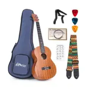 Baritone Ukulele, 30 Inch Professional Musical Instrument Ukelele for Adults ...