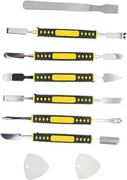 UTHCLO 1Set Phone and Tablet Disassemble Tool Kit Pry Tools for Electronics Repair Durable Scraper Crowbar with Non Slip Handle for Mobile Devices and Laptops