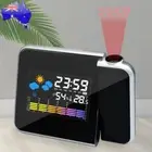 Smart Alarm Clock with Night Backlight Digital LED Projector Projection Clock