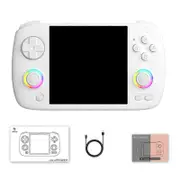 Anbernic RG Cubexx Handheld Game Console with Speaker 3.95' IPS Screen, RGB Lights, 5G WiFi, Bluetooth, HDMI, Online Gaming, Streaming, Linux Whit...