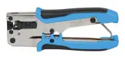 Ratcheting Economy Modular RJ45 Crimper For Open Pass/Pass Thru CAT5e CAT6 CAT6A