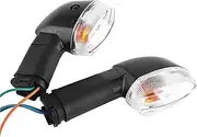 Motorcycle Indicators Flowing Turn Signal Lights Motorcycle Turn Signal Light Indicator Lamp For YA&MA&HA YZF R1 R6 FZ1 FZ6 With White Lens