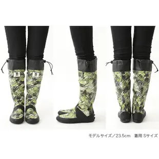 日本 WBSJ 日本野鳥協會~冬季時尚~現貨雨鞋 長靴~淺綠 迷彩特別色 雨靴 輕量好走 農作 田野