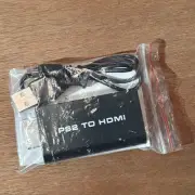 PS2 to HDMI Video Converter Composite AV to HDMI PlayStation 2 HD Adapter AU