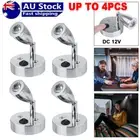 2/4 12V LED Spot Reading Light Switch Caravan Boat Camper Van Motorhome Flexible