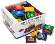 Ritter Sport Mini Chocolate Bars, Assorted Flavors Colorful Variety, 0.59 Ounce,