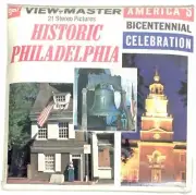 Historic Philadelphia 3d View-Master 3 Reel Packet NEW SEALED