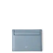 [Mulberry] Credit Card Slip Poplin Blue Small Classic Grain