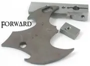 Tattoo Machine Frame Parts Set-Up Base, Spring Shelf and Bat Side Plate Forward