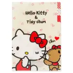 HELLO KITTY 凱蒂貓A4三層資料夾(HELLO KITTY ×TINY CHUM)