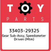 33403-29325 Toyota Gear sub-assy, speedometer driven (mtm) 3340329325, New Genui