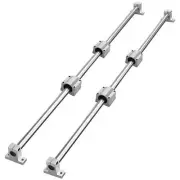 VEVOR Linear Guide Rail Set, SFC20 1200mm, 2 PCS 39.4 in/1000 mm SFC20 Guide ...