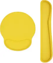 Keyboard Wrist Rest and Mouse Pad with Wrist Support, Cute Memory Foam Cushion