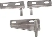 Vaguelly 3pcs Freezer Door Hinge Heavy Duty Parts for Refrigerators Freezers for Secure Operation in Commercial and Home Applications