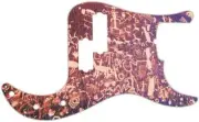 P Bass Graphic Pickguard to fit Fender 5 STRING Standard Guitar Petrogylphs