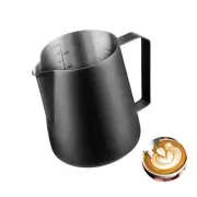 Milk Frothing Pitcher 20oz, Stainless Steel Milk Steaming Pitcher 600ml, Milk...