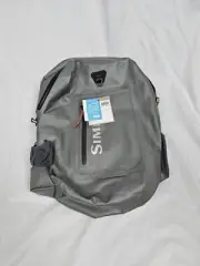 Simms Dry Creek Z Fly Fishing Wading Backpack 2024 Waterproof Steel Color 25L